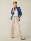 Topanga Drape Pant - Wheaten
