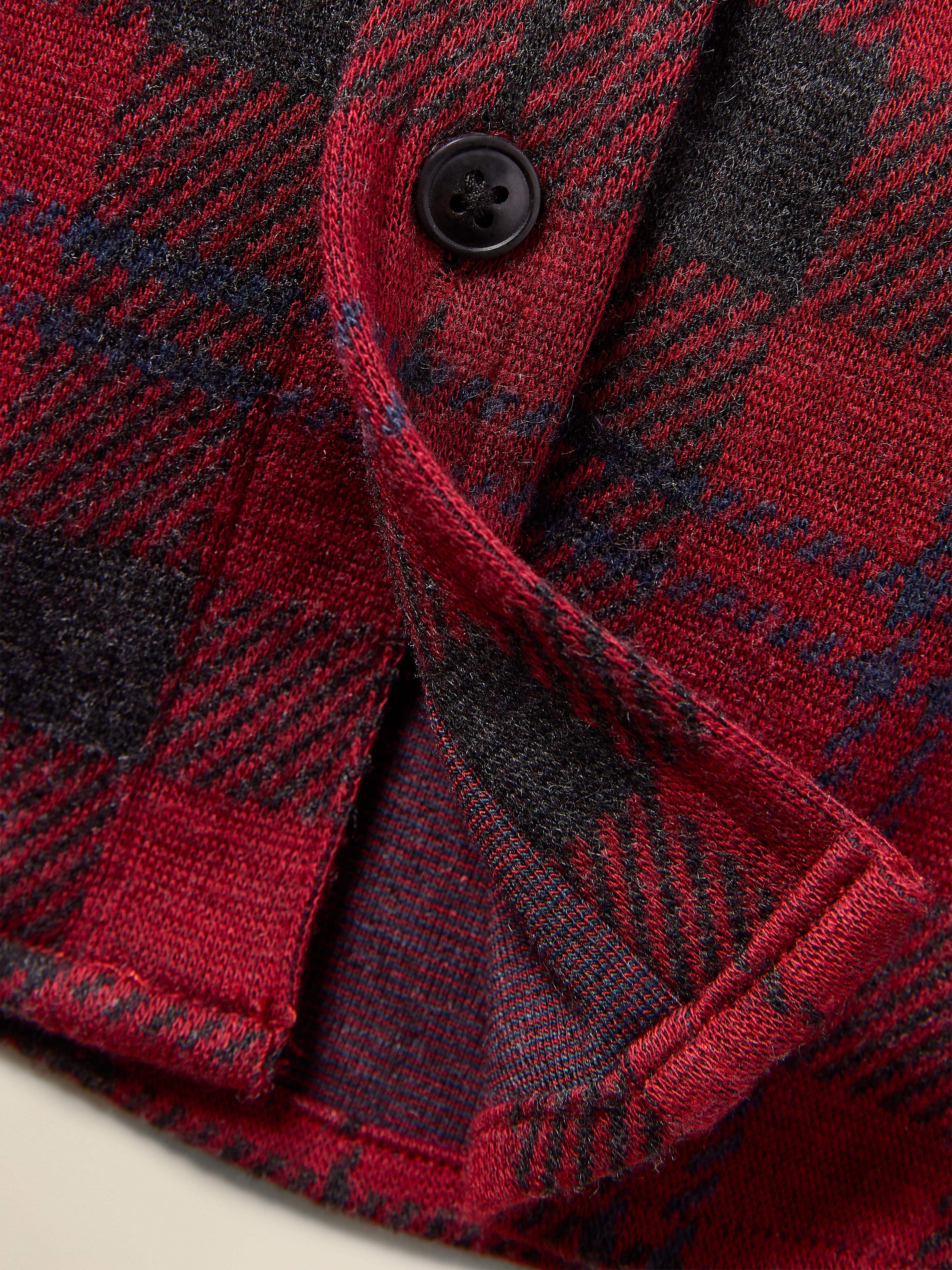 Kids Legend™ Sweater Shirt - Cherry Creek Plaid