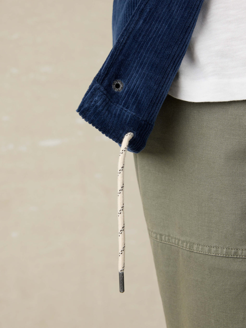 Corduroy Coaches Jacket - Spring Navy