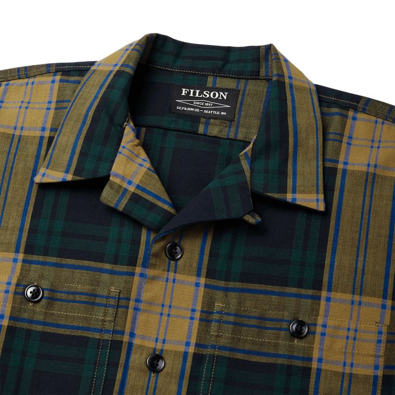 Rustic Short Sleeve Camp Shirt