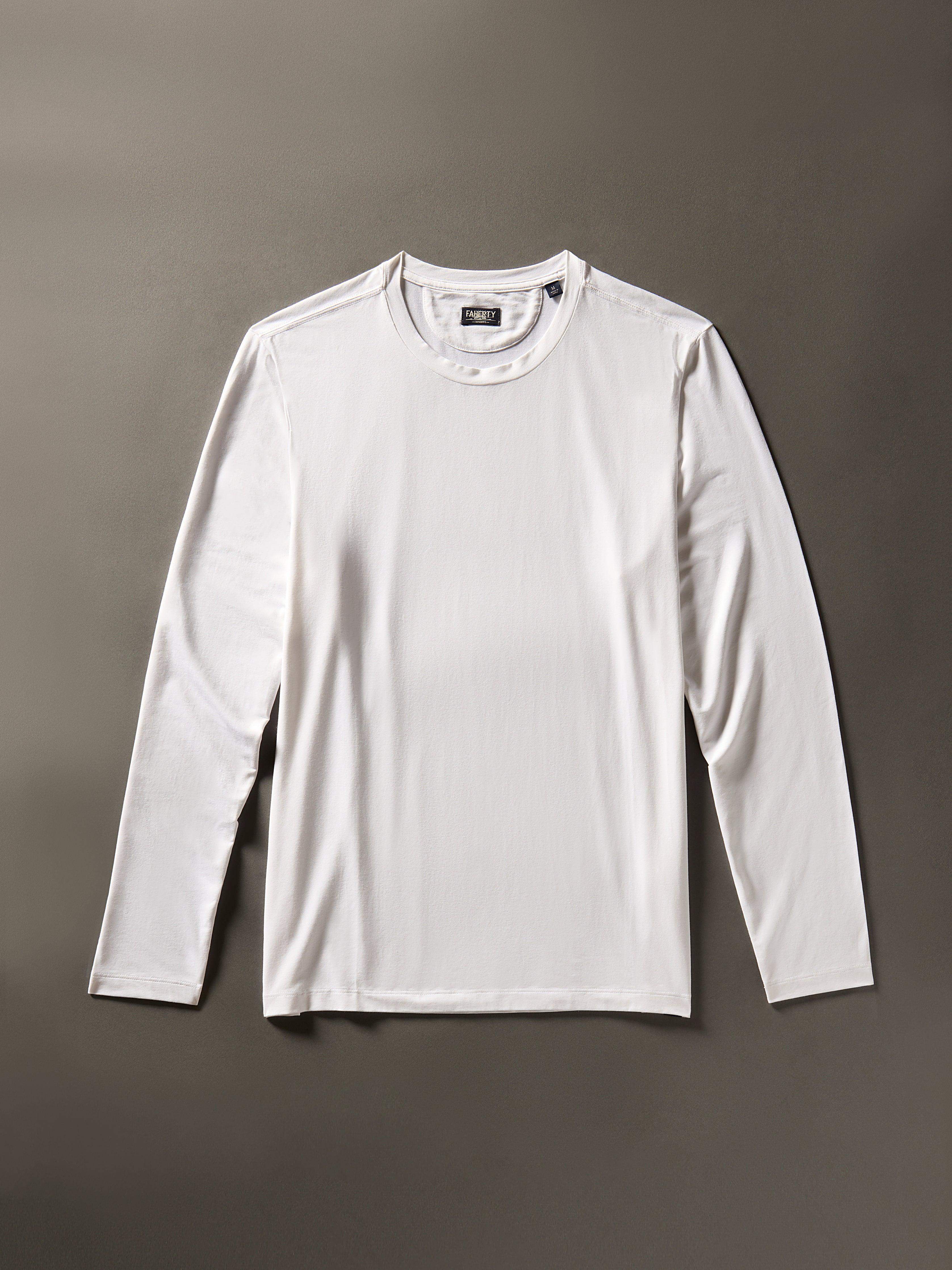 Movement™ Long-Sleeve T-Shirt - Pure White