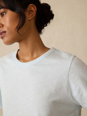 Sunwashed Regenerative Essential Tee - Sky