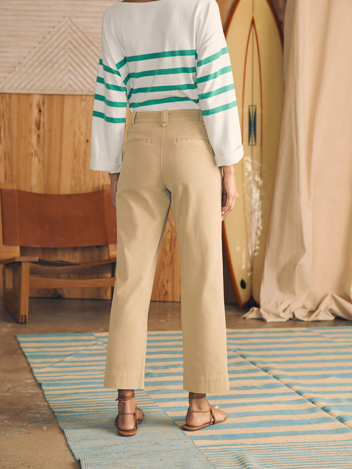 Coastline Stretch Chino - Khaki