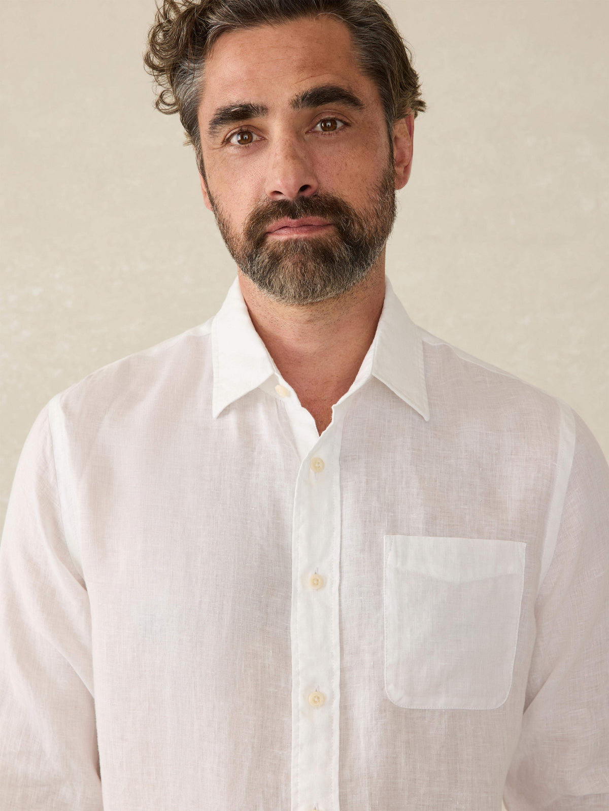 Laguna Linen Shirt - White