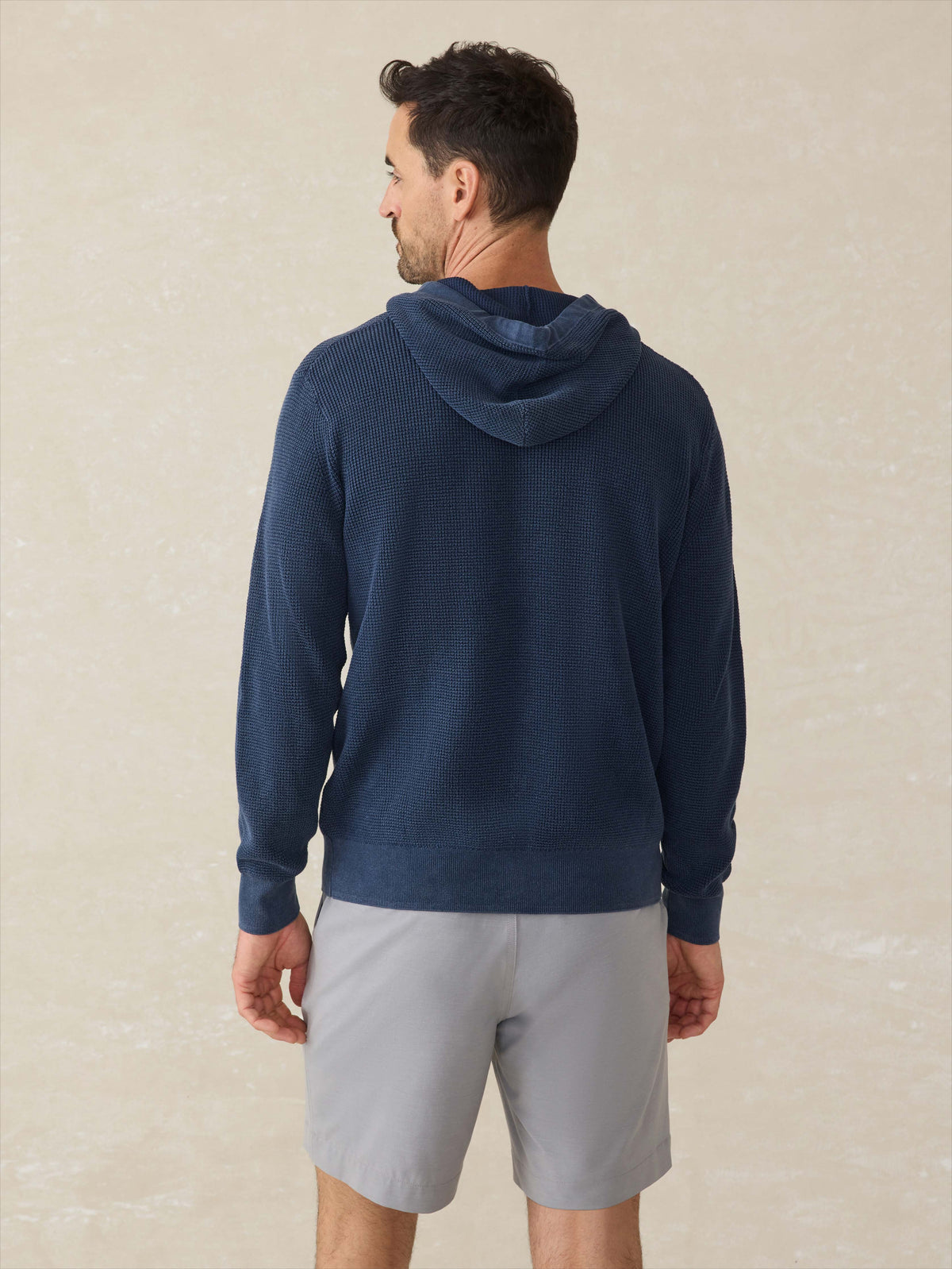 Sunwashed Sweater Hoodie - Blue Nights