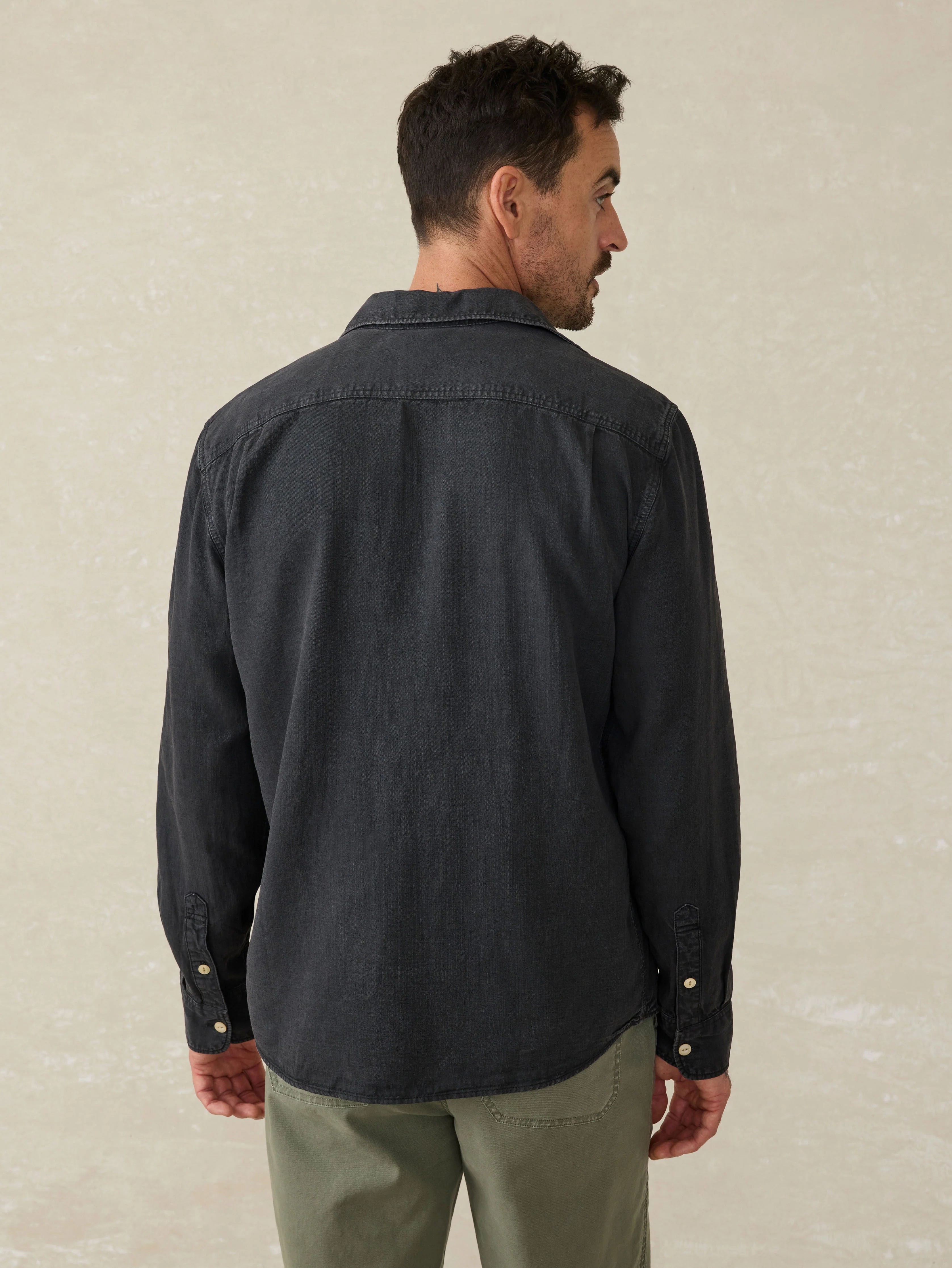 Tried \u0026 True Chambray Workshirt - Durango Black