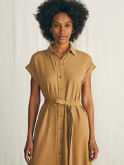 Arlie Shirtdress - Antique Bronze