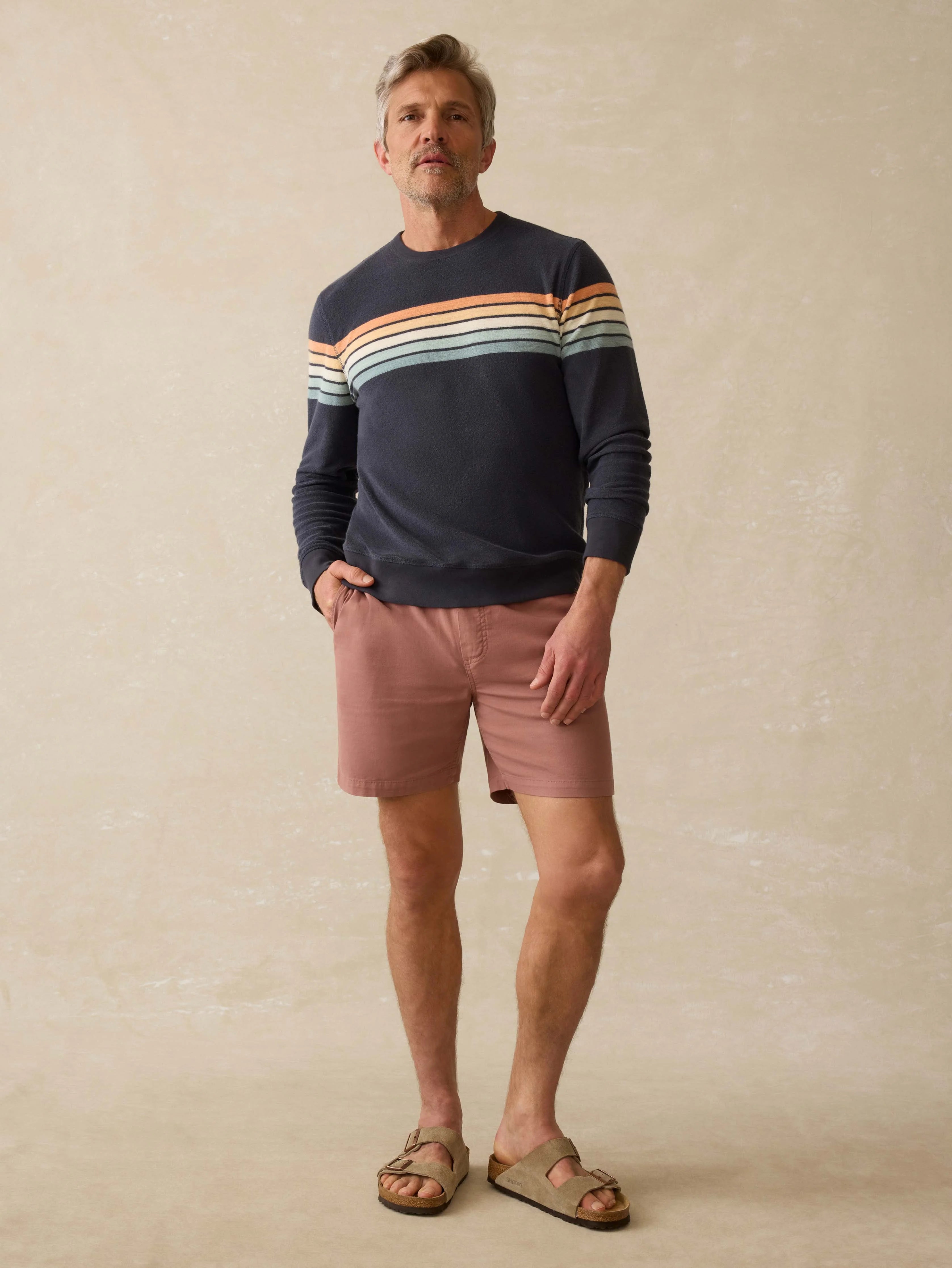 Essential Drawstring Short - Cedar Rose