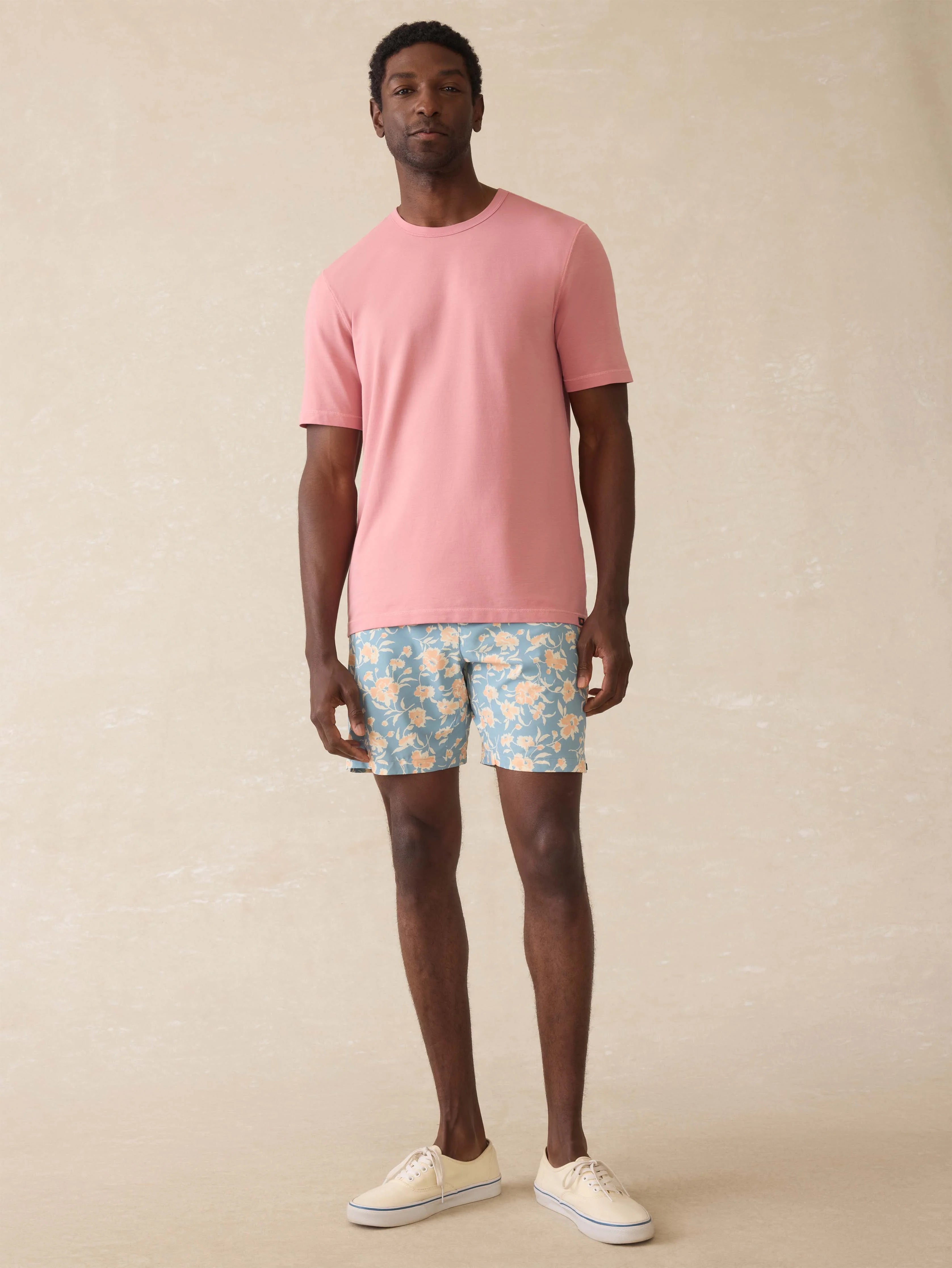 Short-Sleeve Shorelite UPF Tee - Faded Flag