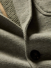 Inlet Knit Blazer (Tall) - Olive Brush Melange