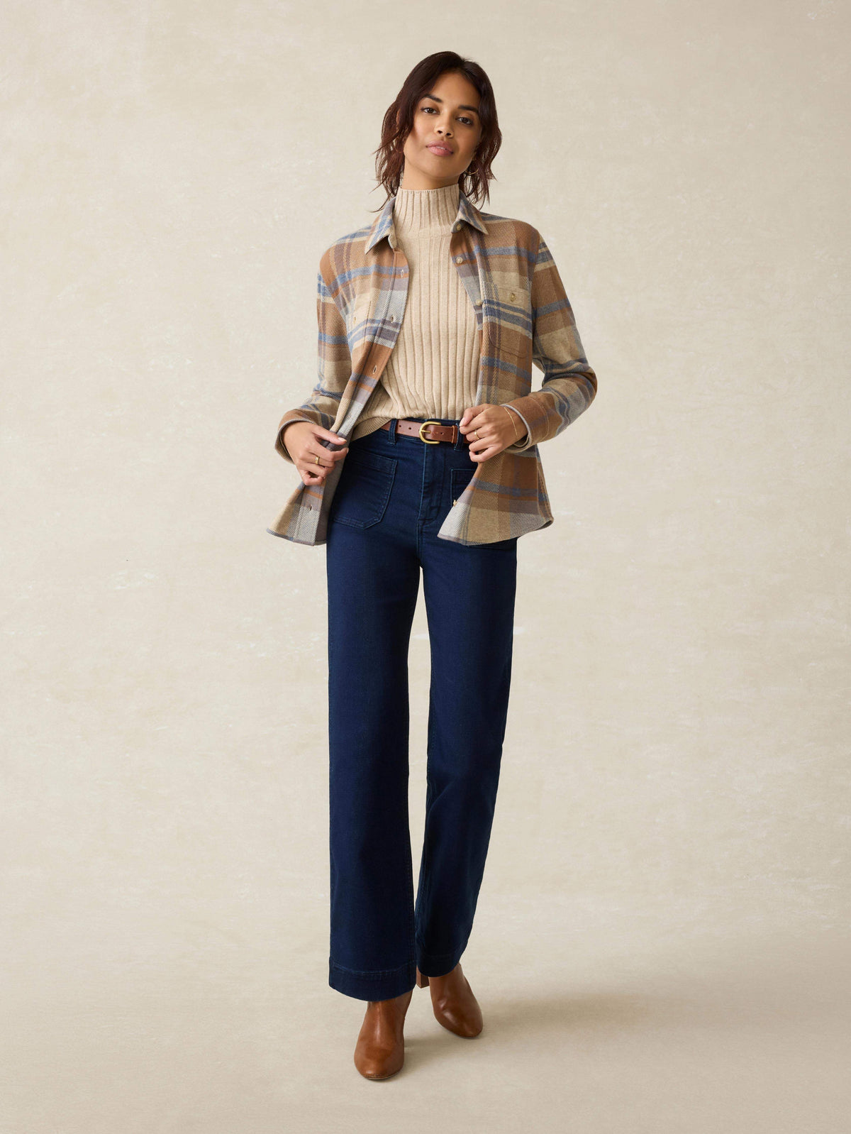 Legend™ Sweater Shirt - Rockland Plaid
