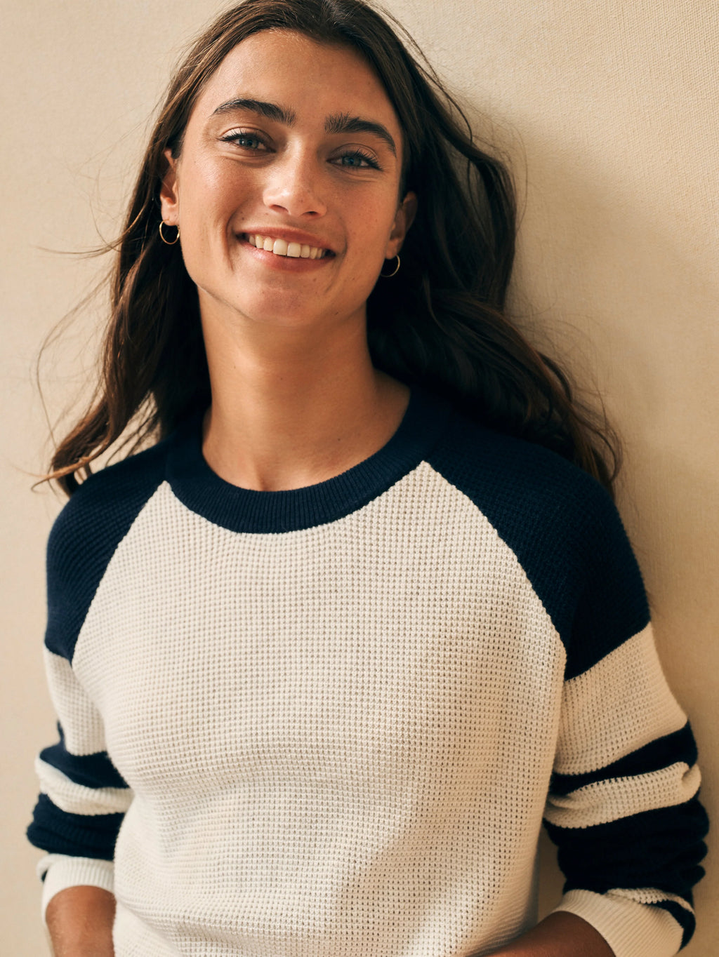Throwback Waffle Crewneck - Wrigley