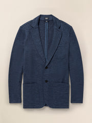 Inlet Knit Blazer (Tall) - Deep Navy Melange