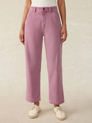 Sunwashed Canvas Dockside Pant - Weathered Orchid