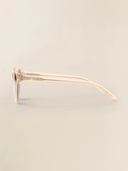 Norris Sunglasses - Peach Crystal