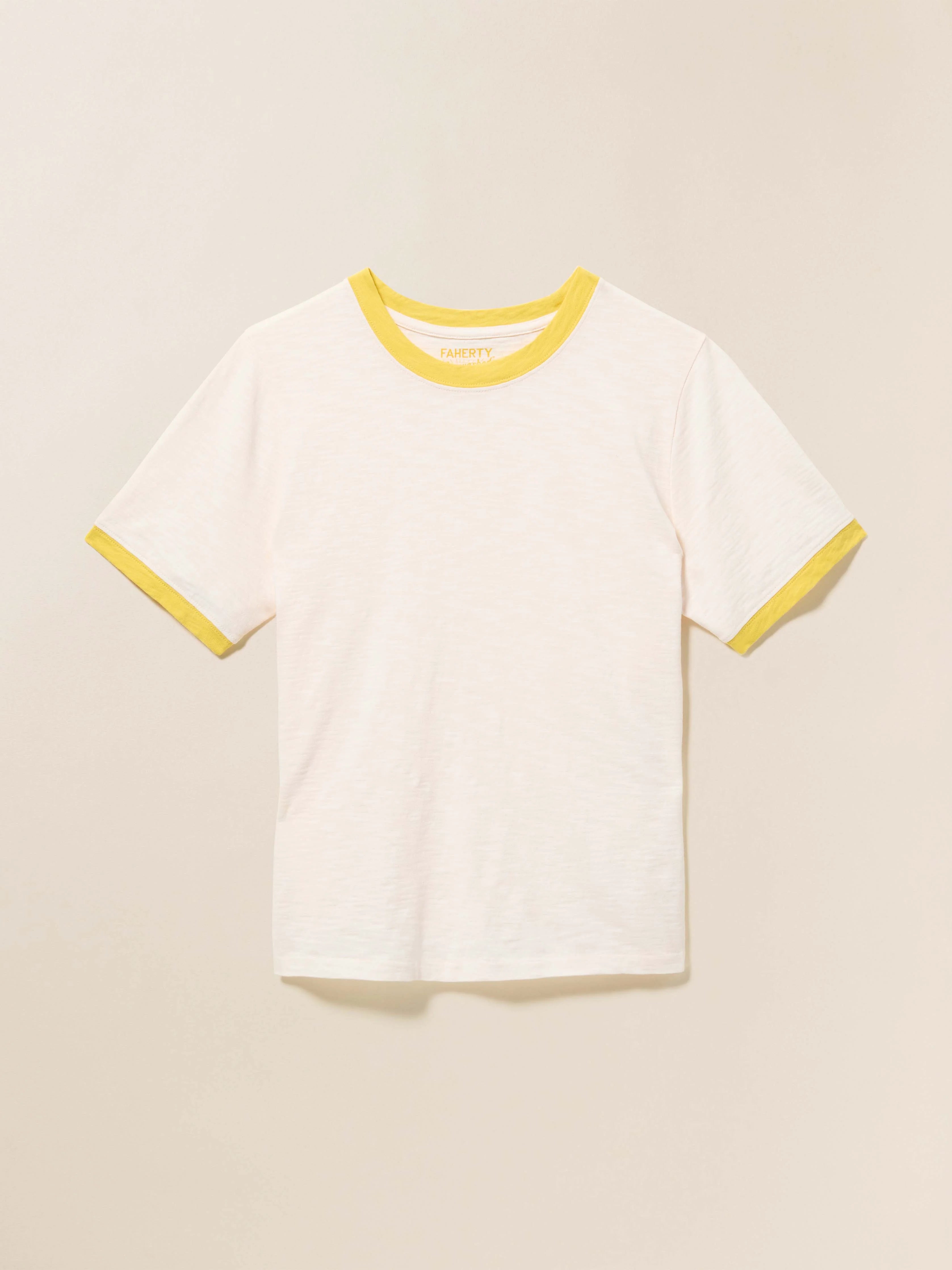 Sunwashed Regenerative Essential Tee - Passion Fruit