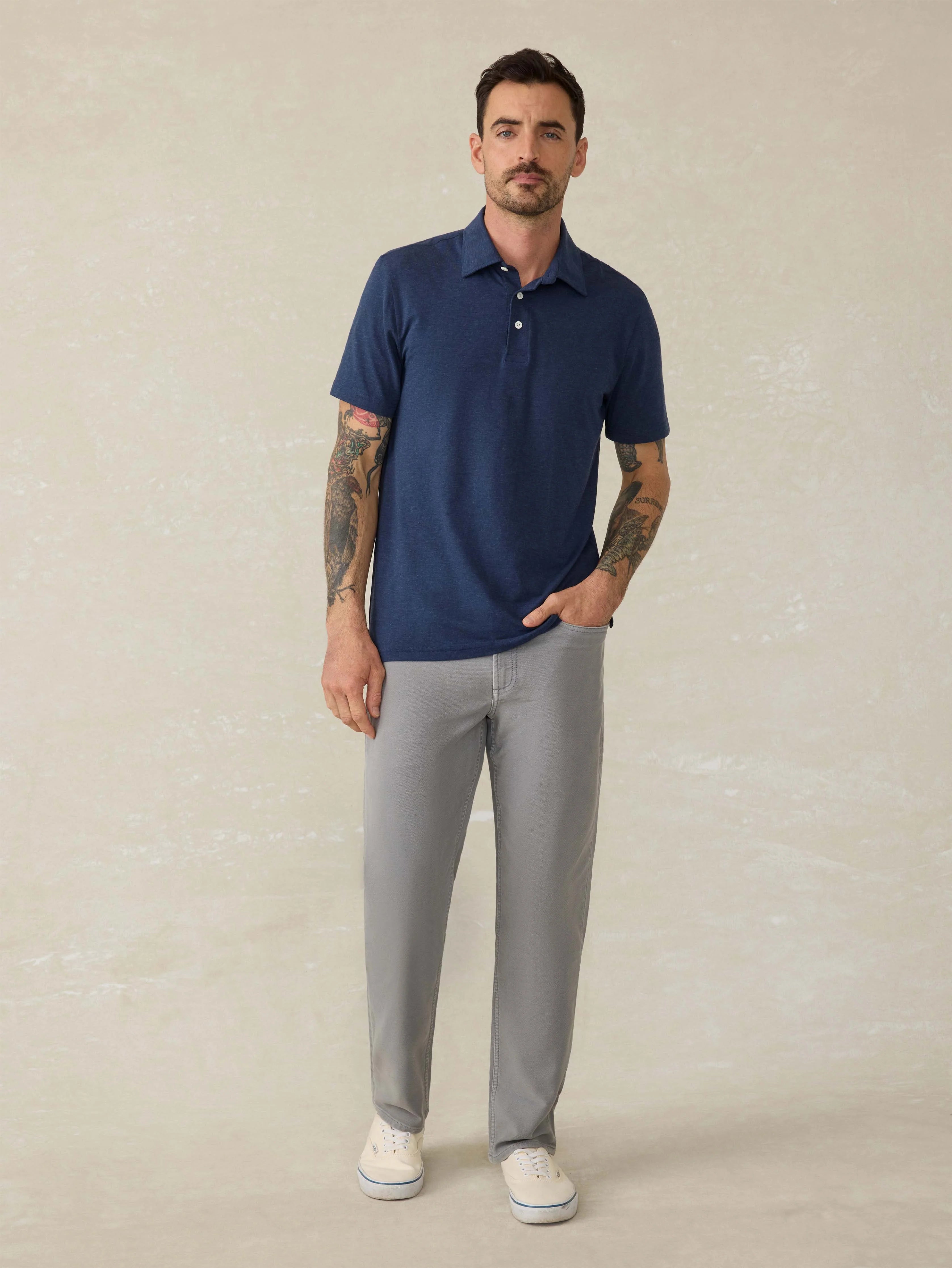 Short-Sleeve Movement™ Polo Shirt - Great Falls Heather