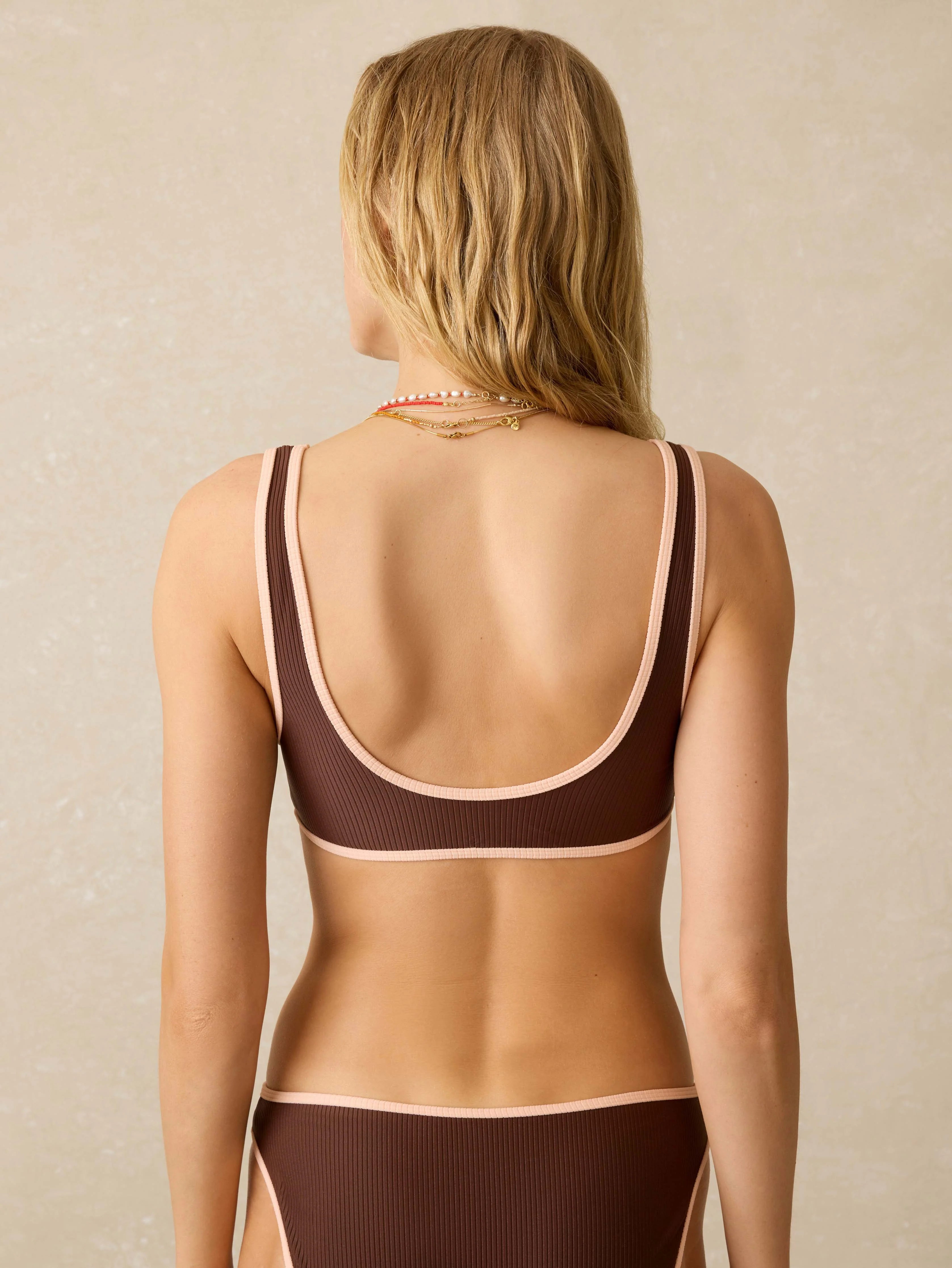 Shoreside Top - Cocoa