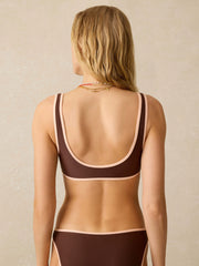 Shoreside Top - Cocoa