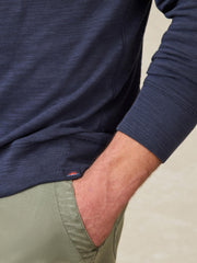 Sunwashed Midweight Organic Hoodie - Blue Nights