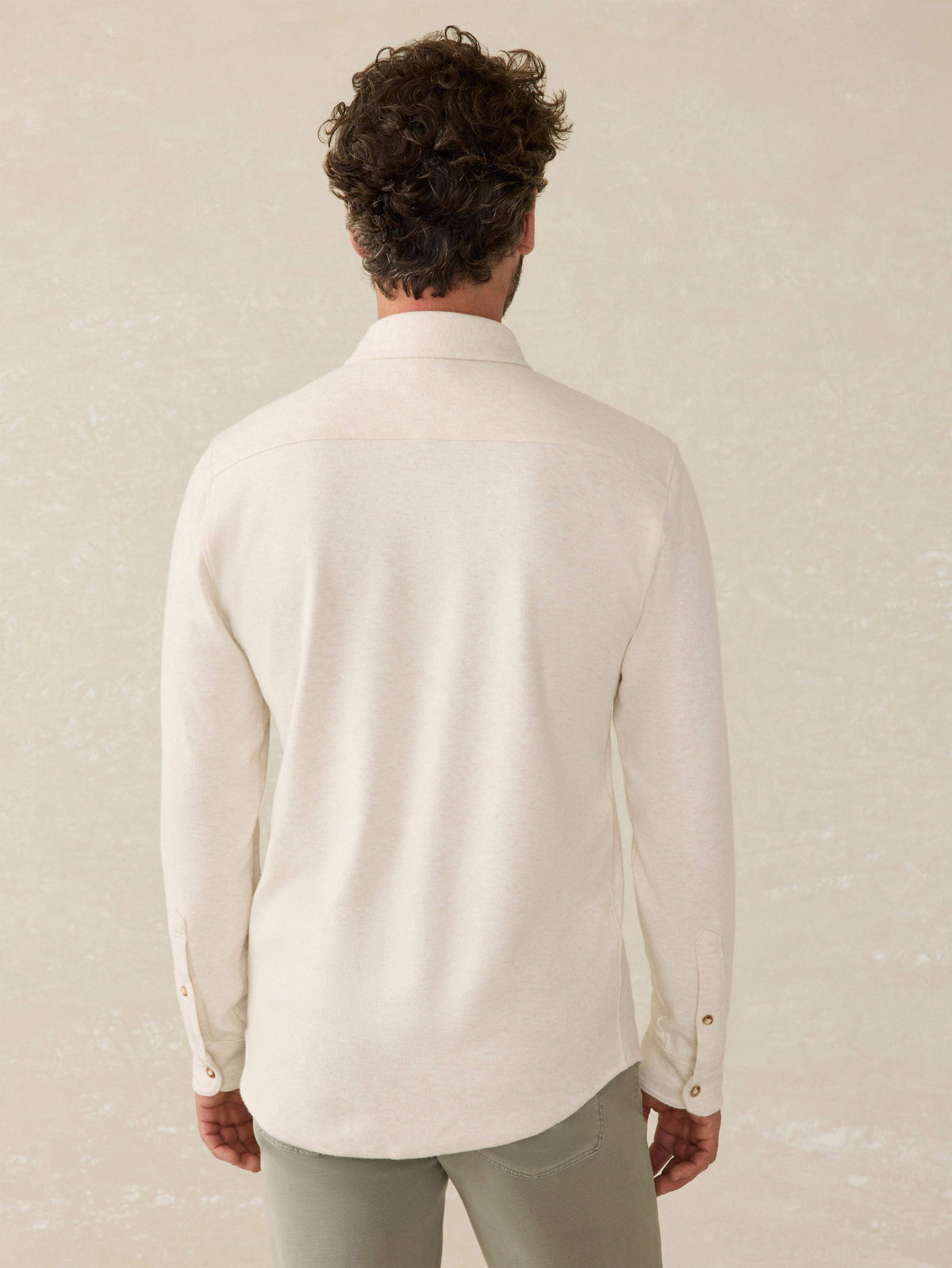 Legend™ Sweater Shirt (Single Pocket) - Off White