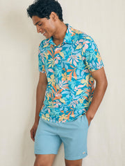 Shorelite Short-Sleeve Tech Polo - Summer Blooms