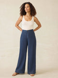 Sun Strider Linen Pant - Deep Sea Navy