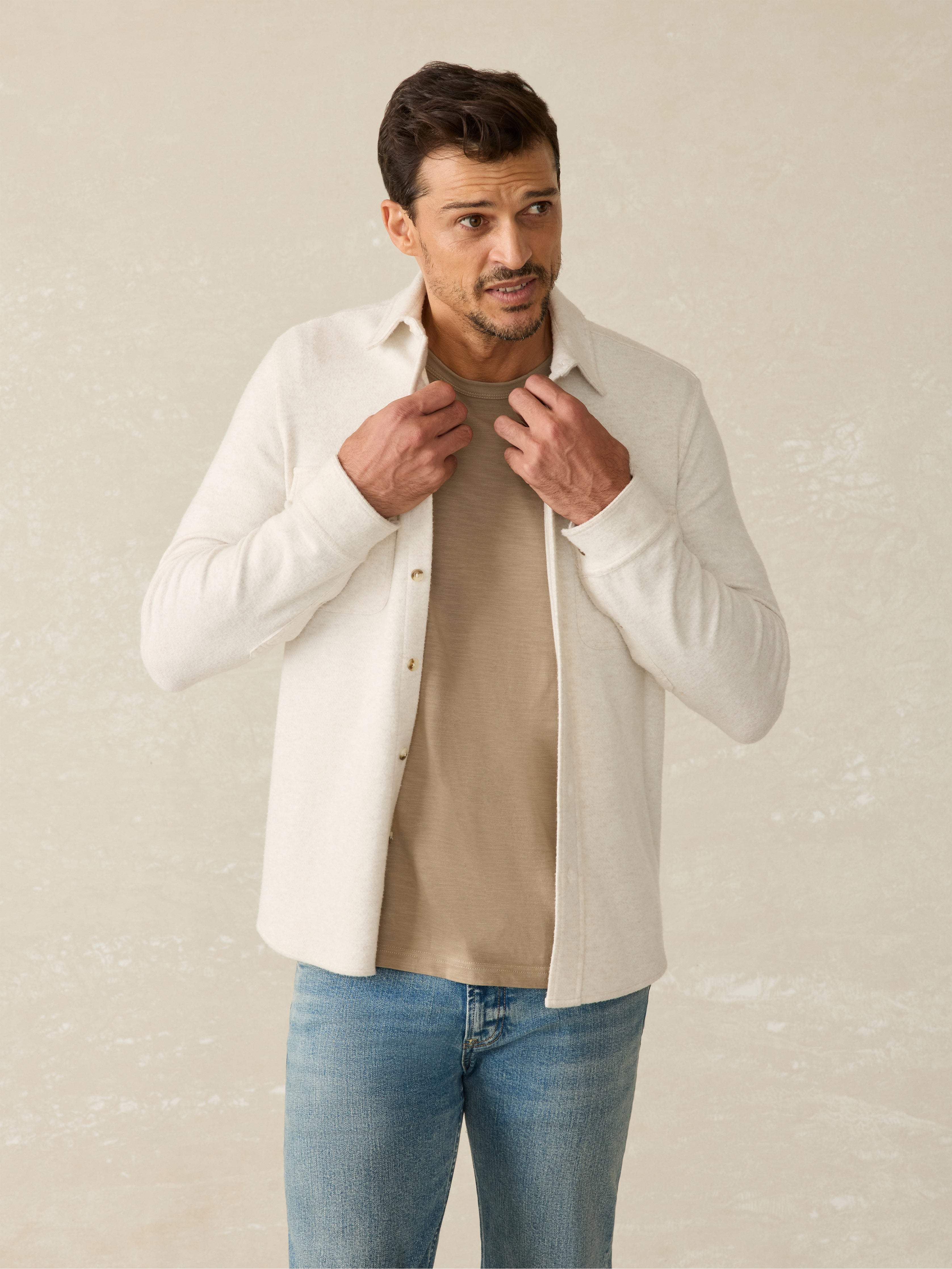 Legend™ Sweater Shirt - Off White