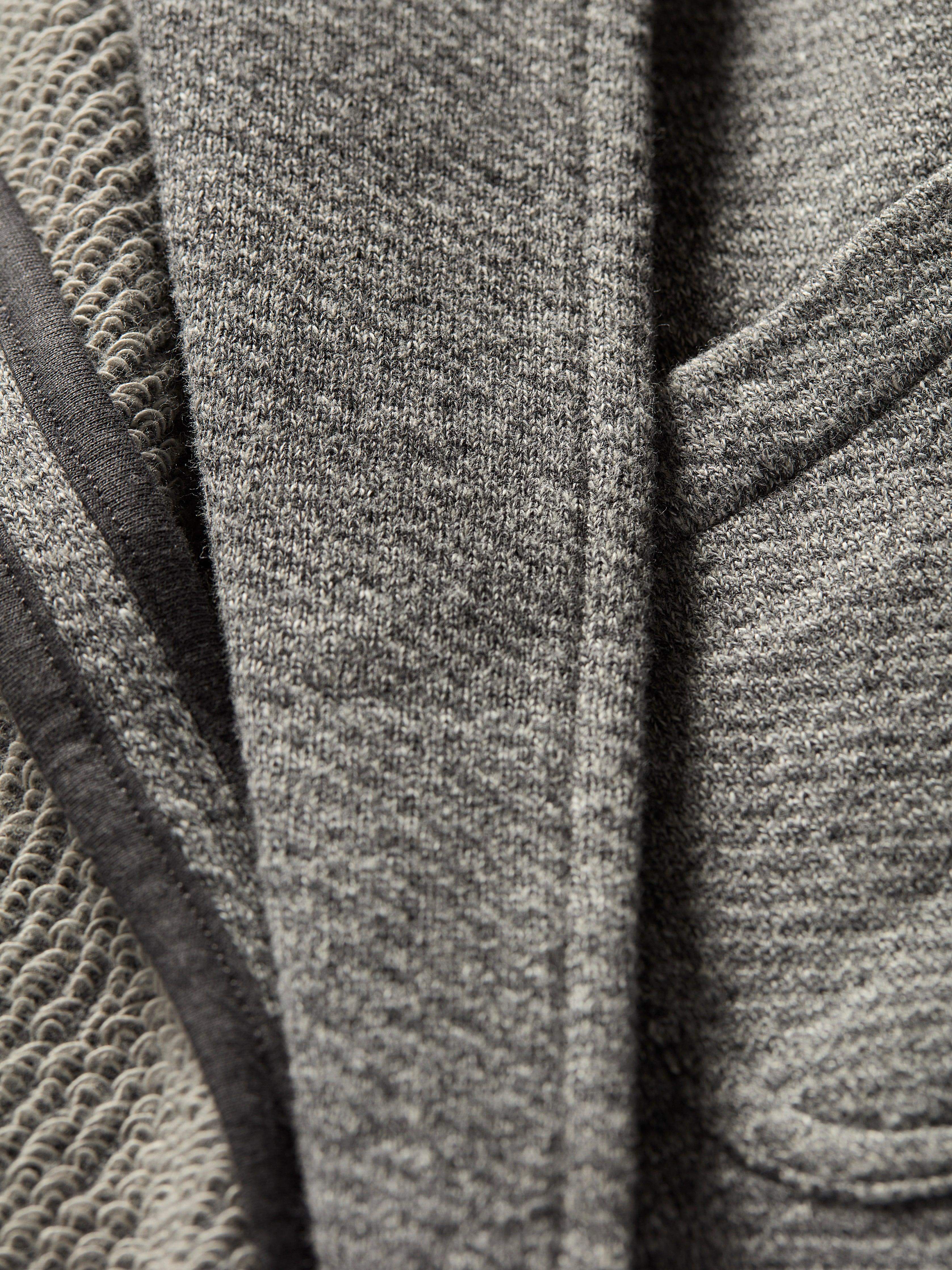 Inlet Knit Blazer (Short) - Medium Grey Melange