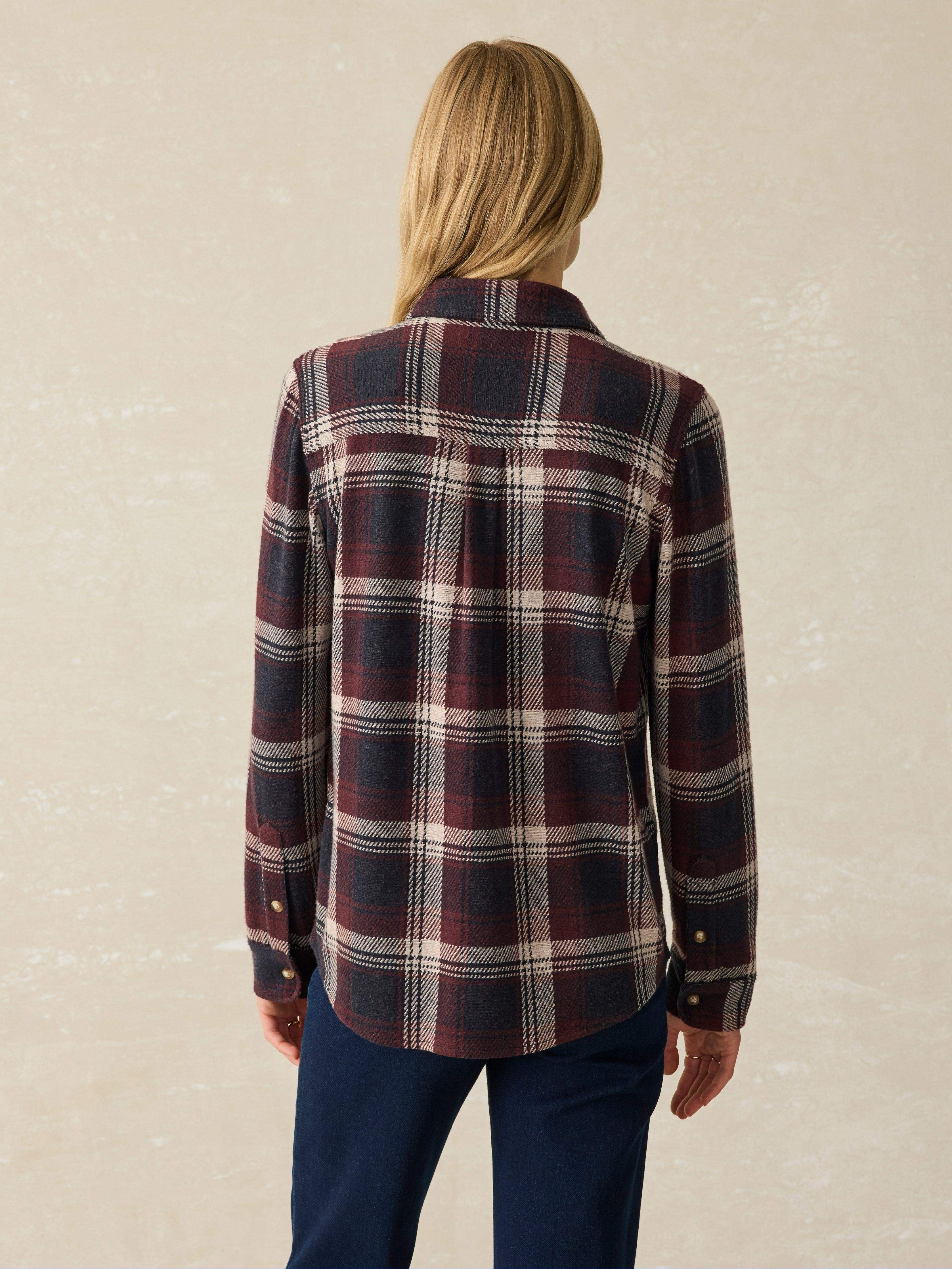 Legend™ Sweater Shirt - Middlecreek Moon Plaid
