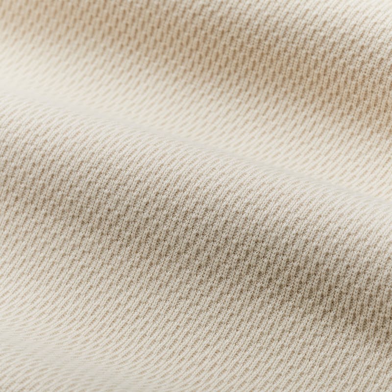 Waffle Knit Thermal Crewneck