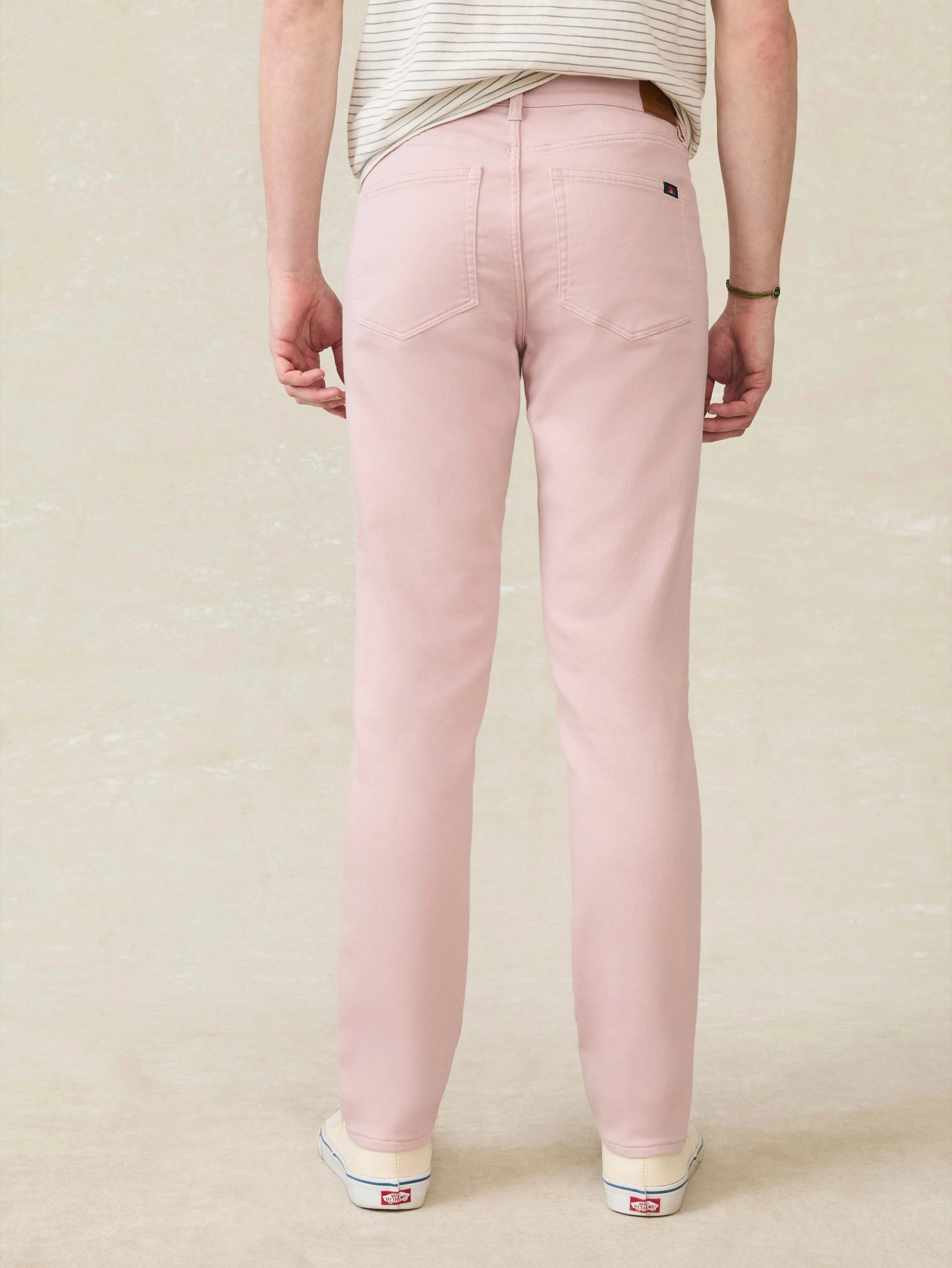 Stretch Terry 5-Pocket - Spring Quartz