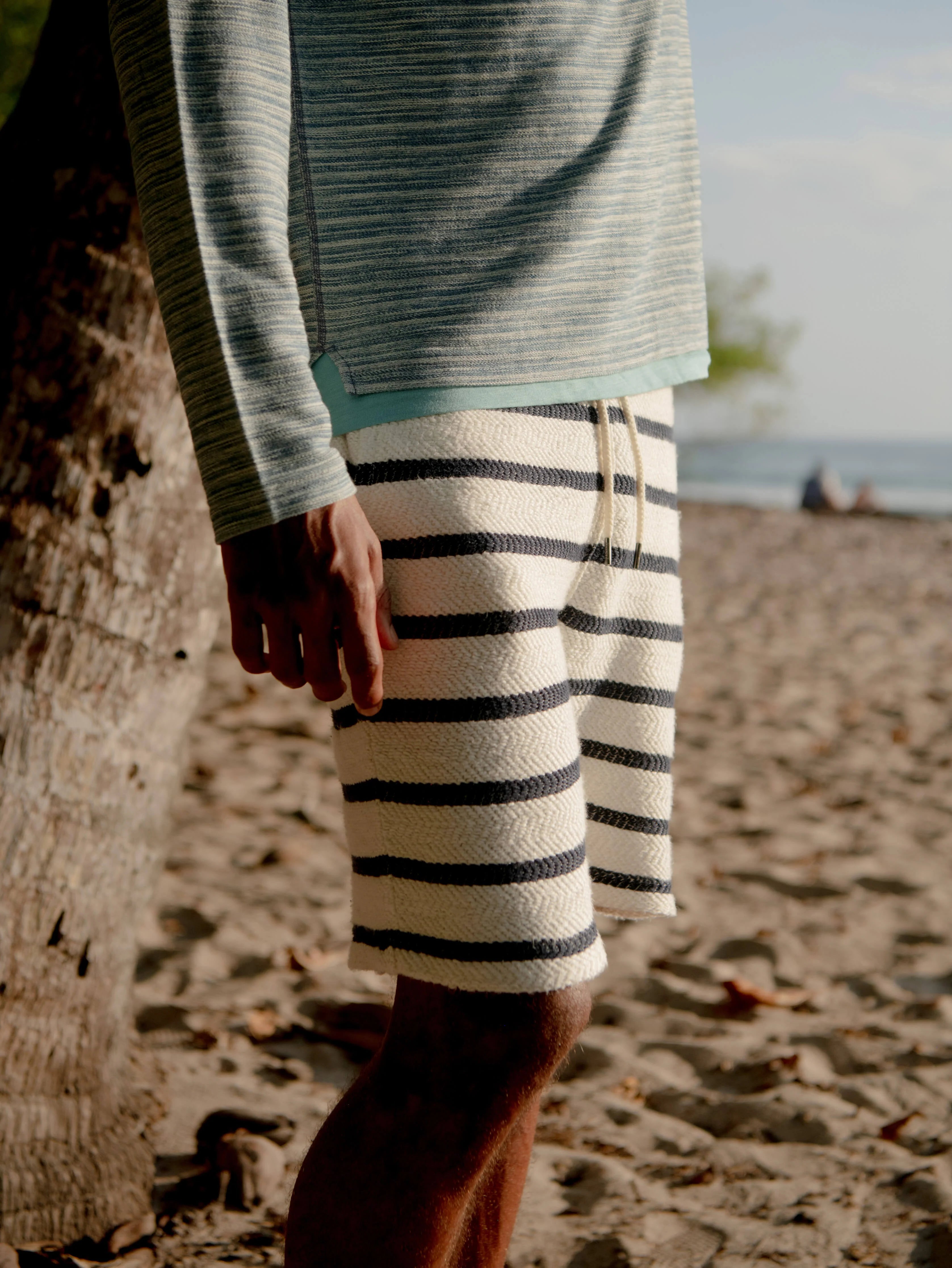 Whitewater Sweatshort - Boothbay Stripe