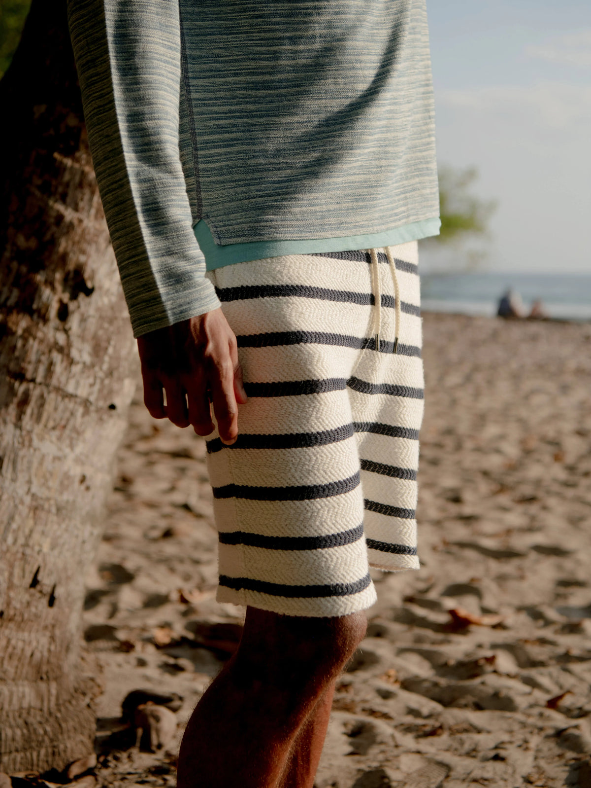 Whitewater Sweatshort - Boothbay Stripe