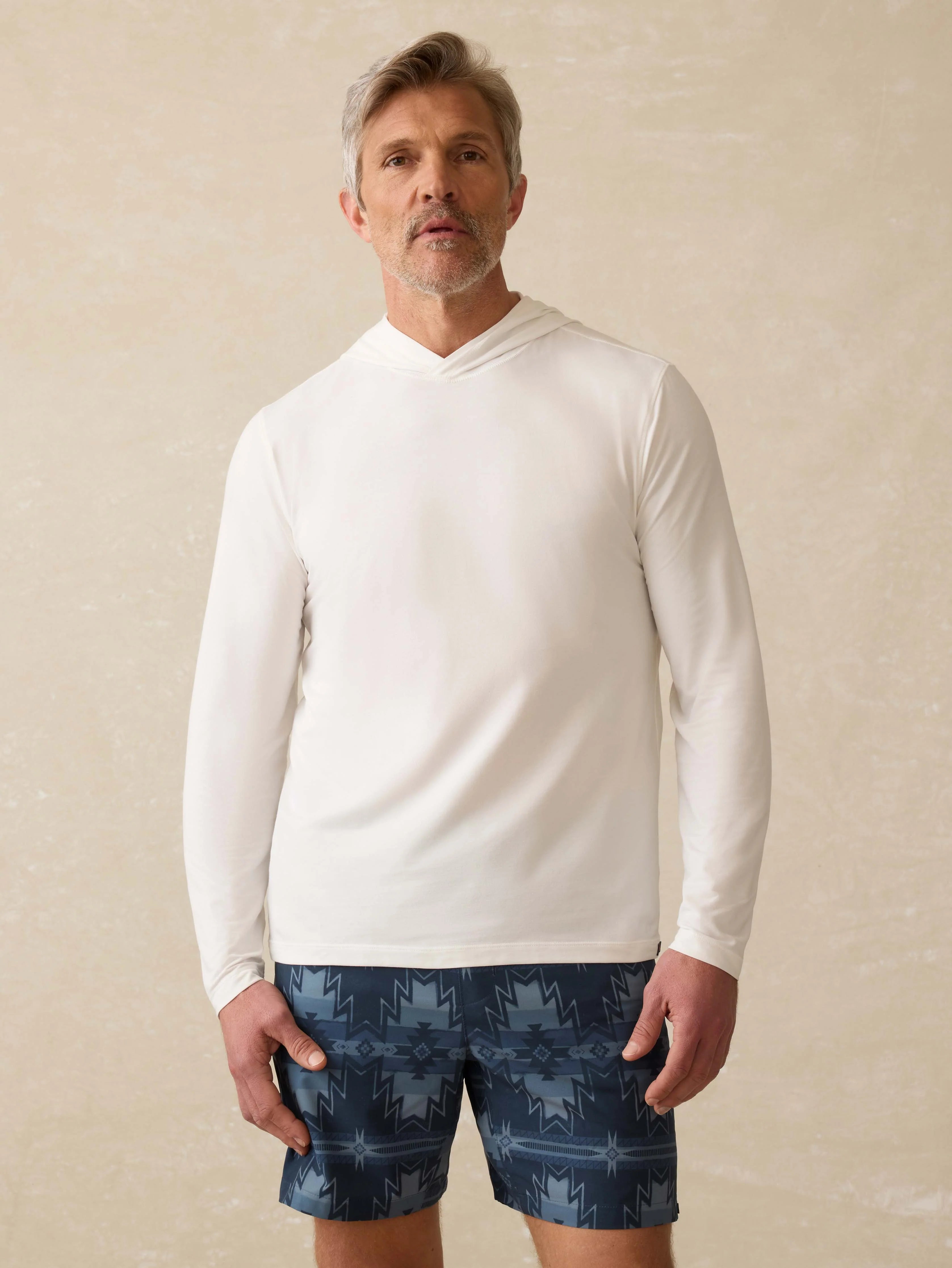 Shorelite UPF Hoodie - Pure White