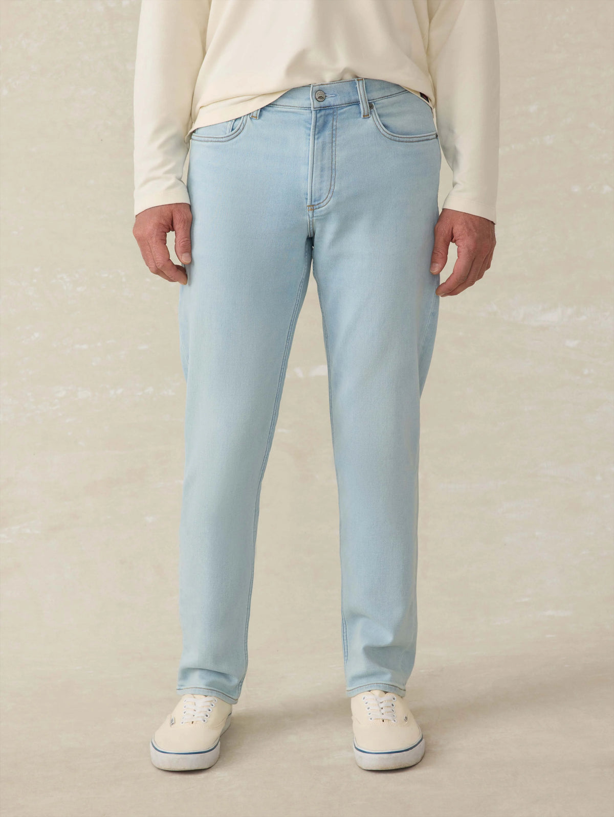 Stretch Terry Indigo 5 Pocket - Riverbend Wash