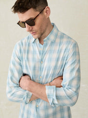 Movement™ Monterey Shirt - Summer Sky Plaid