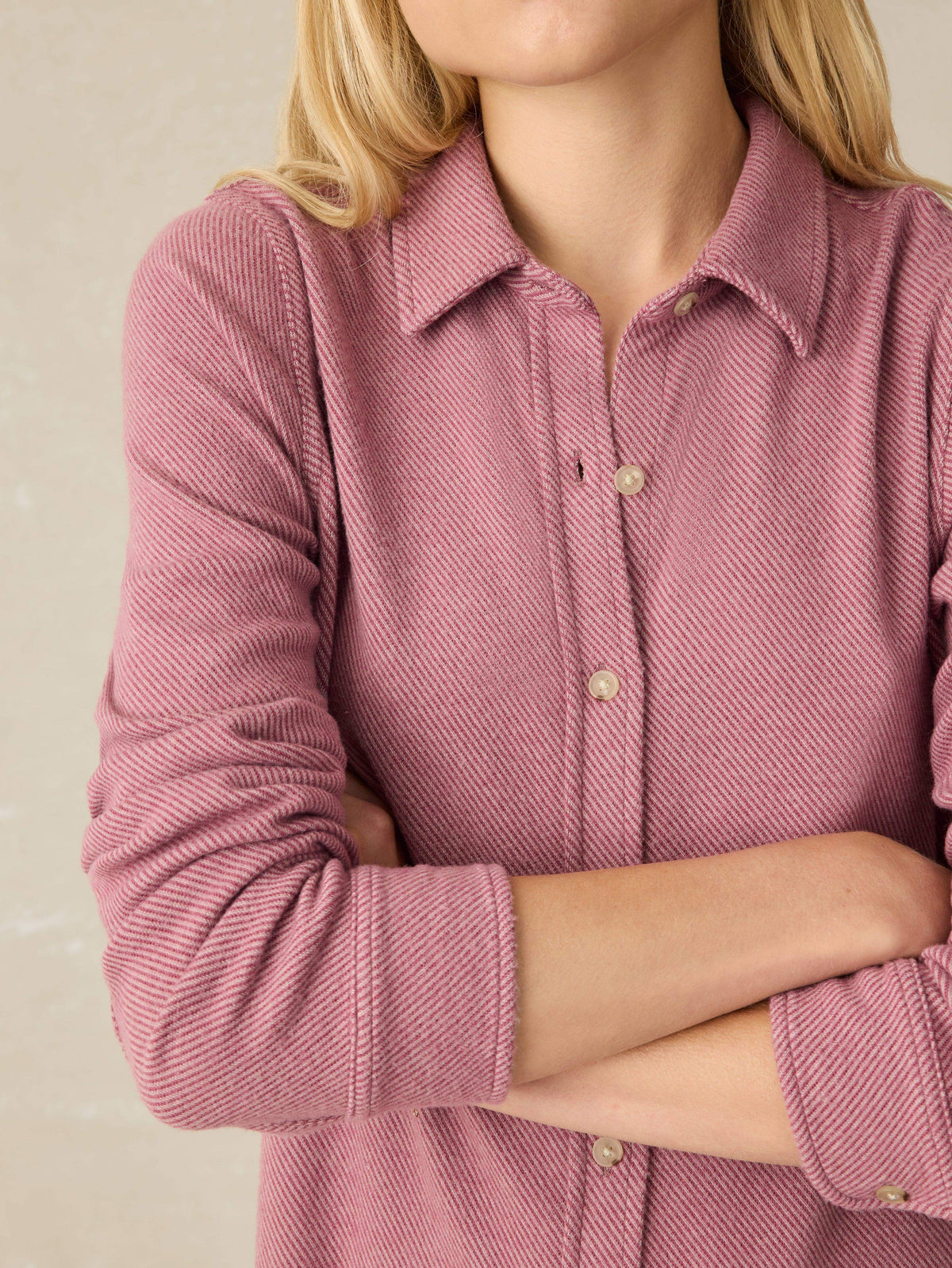 Legend™ Sweater Dress - Rose Twill