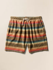 Novelty Knit Short - Cannon Beach Stripe