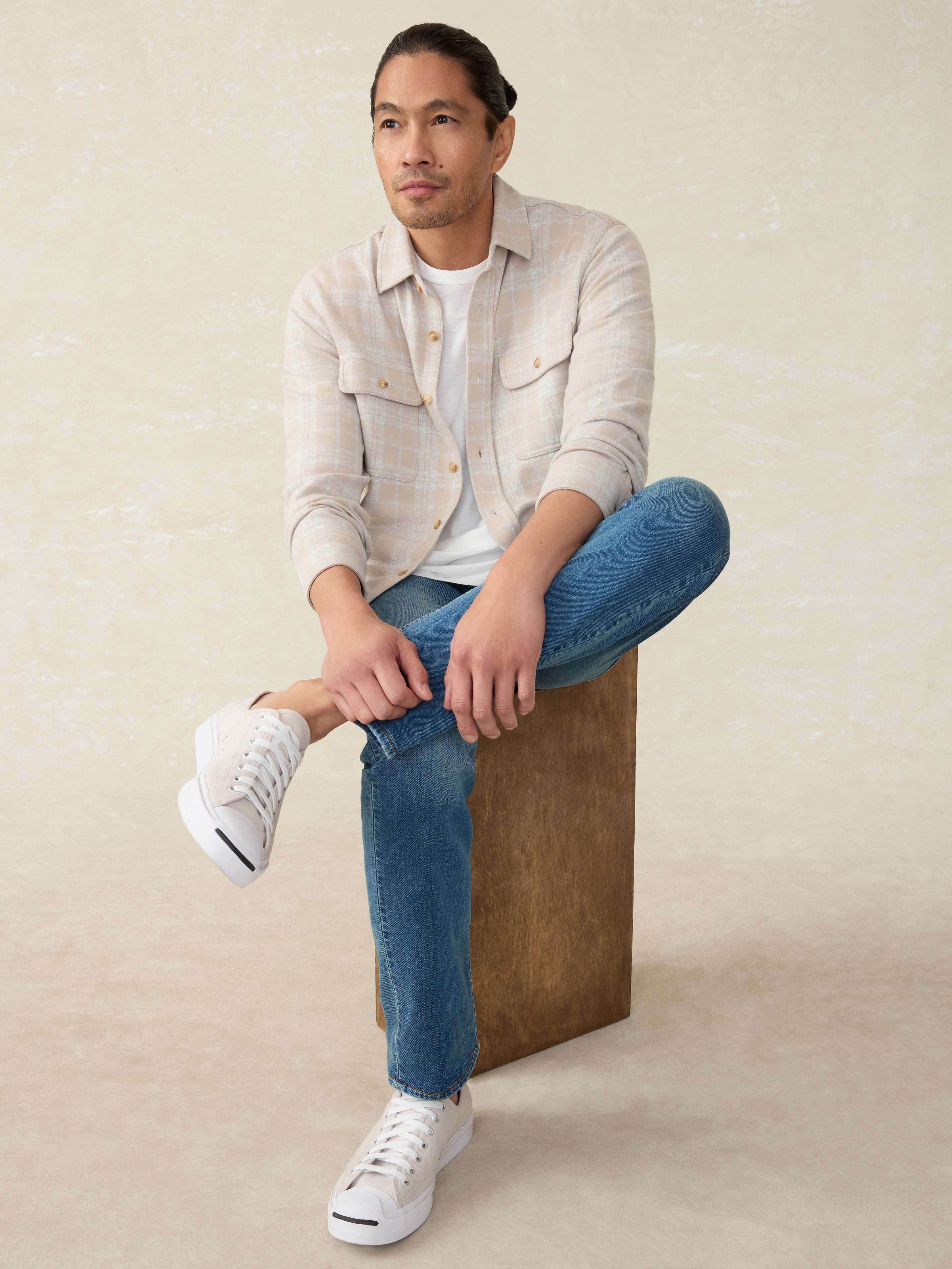 Legend™ Sweater Shirt - Desert Plains Plaid