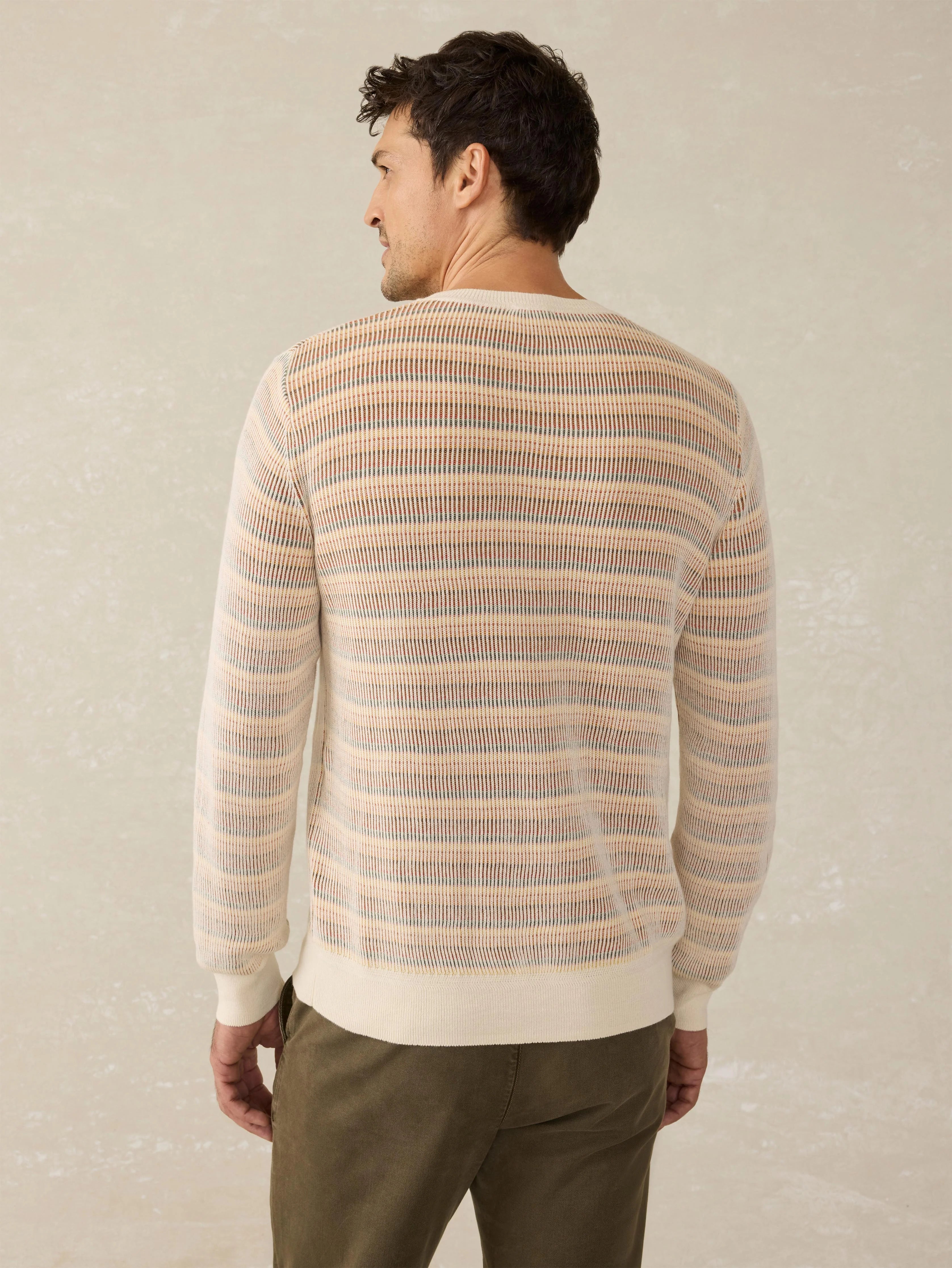 Sunwashed Crewneck Sweater - Desert Hills