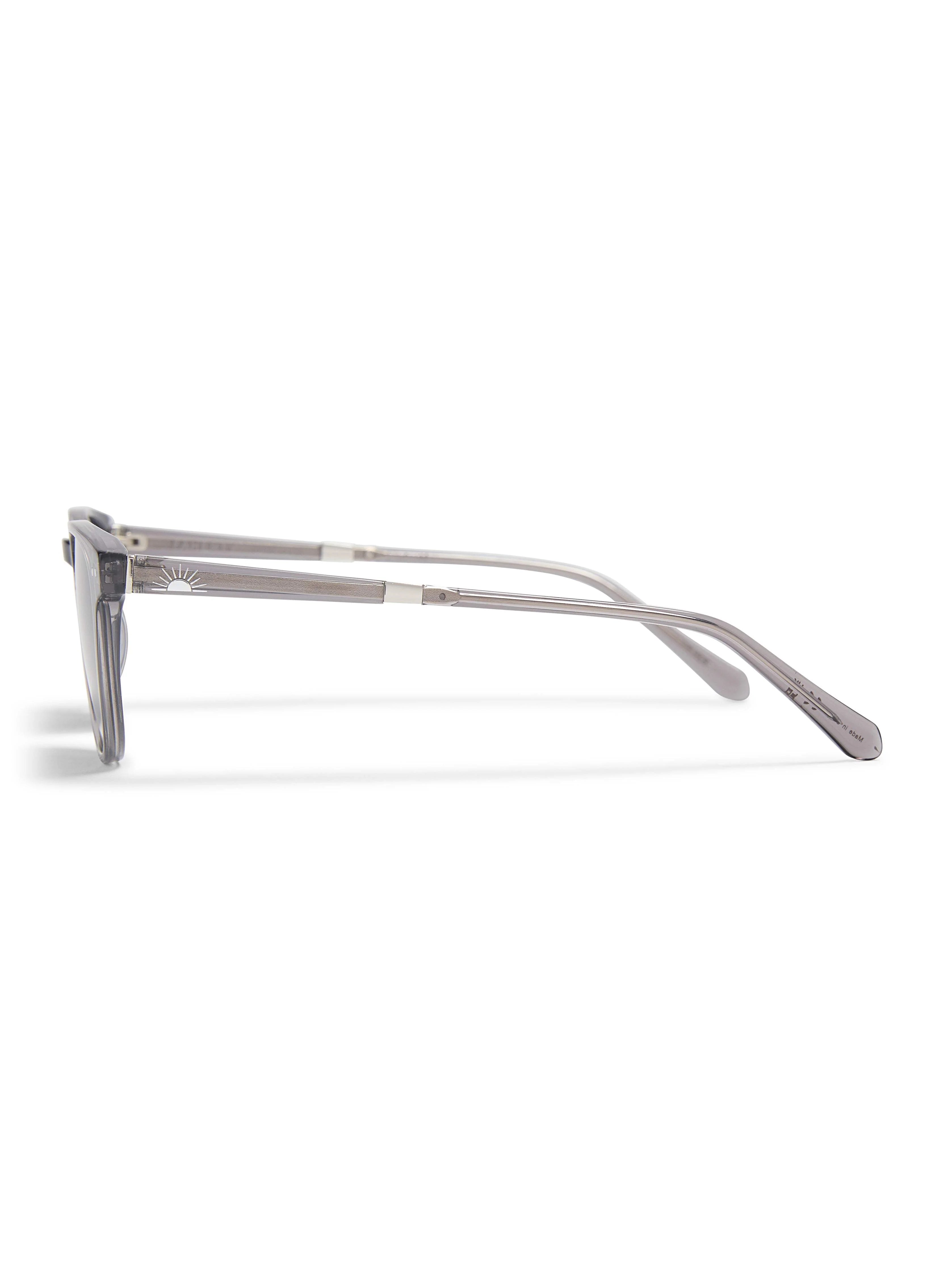 August Sunglasses - Grey Crystal