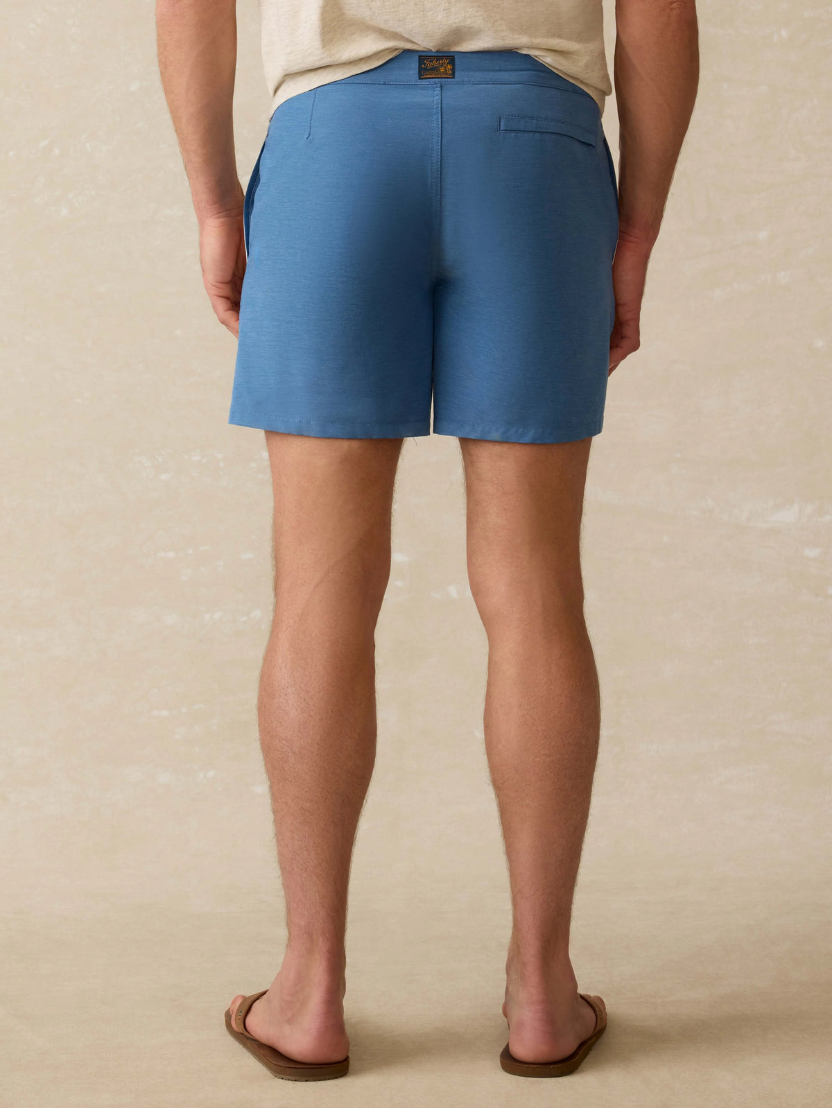 Biarritz Boardshort - Blue Horizon Stripe