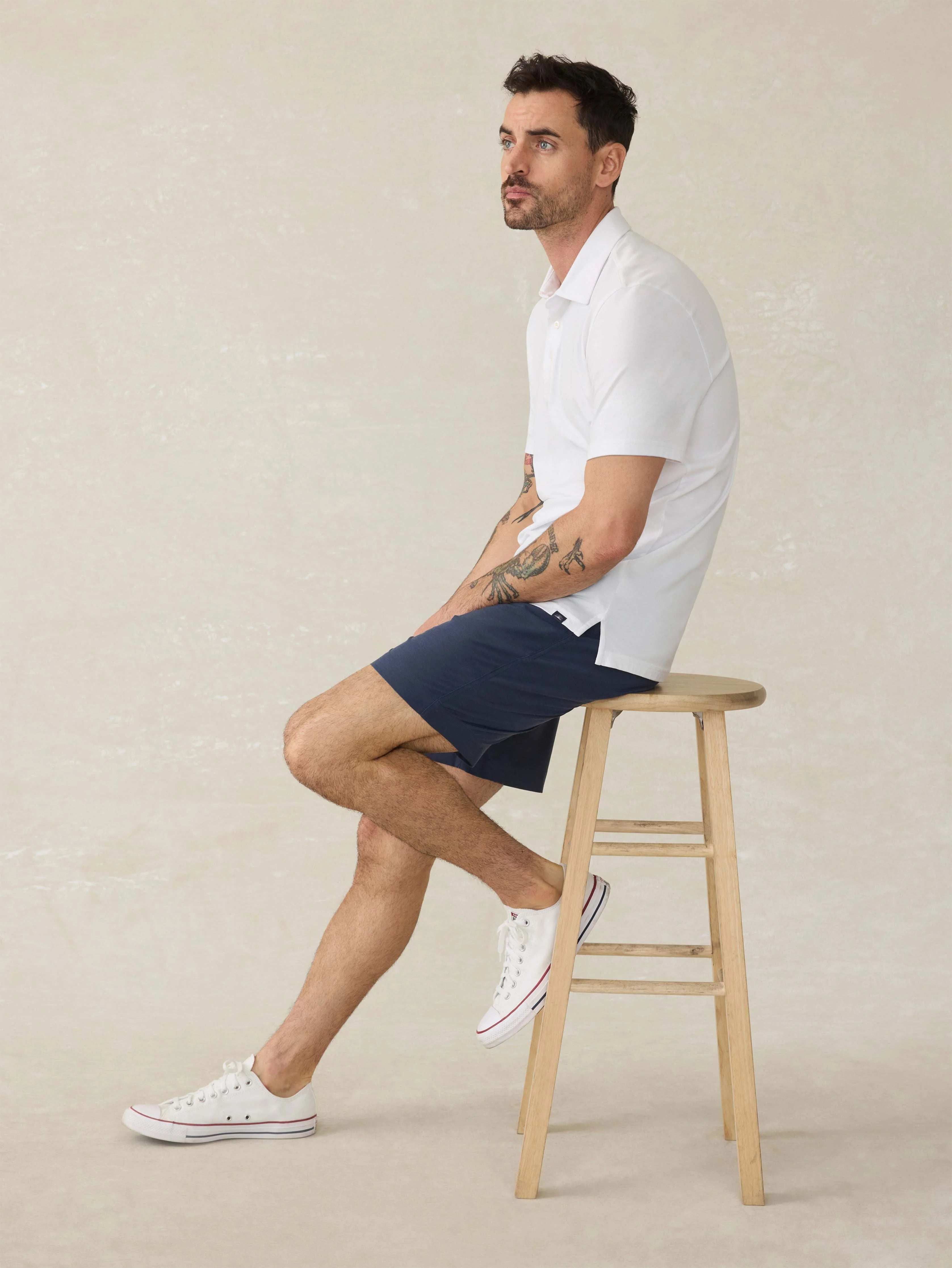 Short-Sleeve Movement™ Pique Polo - Pure White