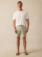 Tradewinds Linen Blend Short - Sage Mist